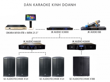 Dàn karaoke gia đình DMX 11 chất lượng