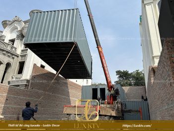 Mô hình quán karaoke container nhỏ tại Hà Giang – Giải pháp cho kinh doanh cá thể