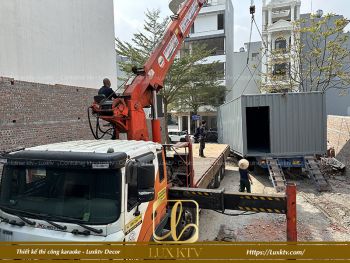 Karaoke container mini  tại Thái Nguyên – Giải pháp giải trí tiện lợi