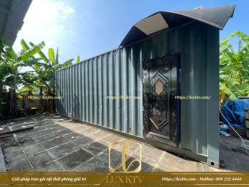 Thi Công Phòng Karaoke Container Đảm Bảo Không Gian Hát Di Động, Cách Âm Tốt, Đầu Tư Hiệu Quả