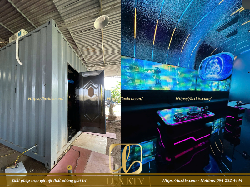 tiềm năng mô hình karaoke container tại Hà Nội