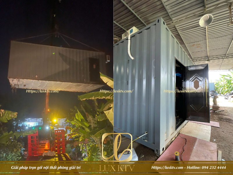 Mẫu karaoke container dành cho kinh doanh